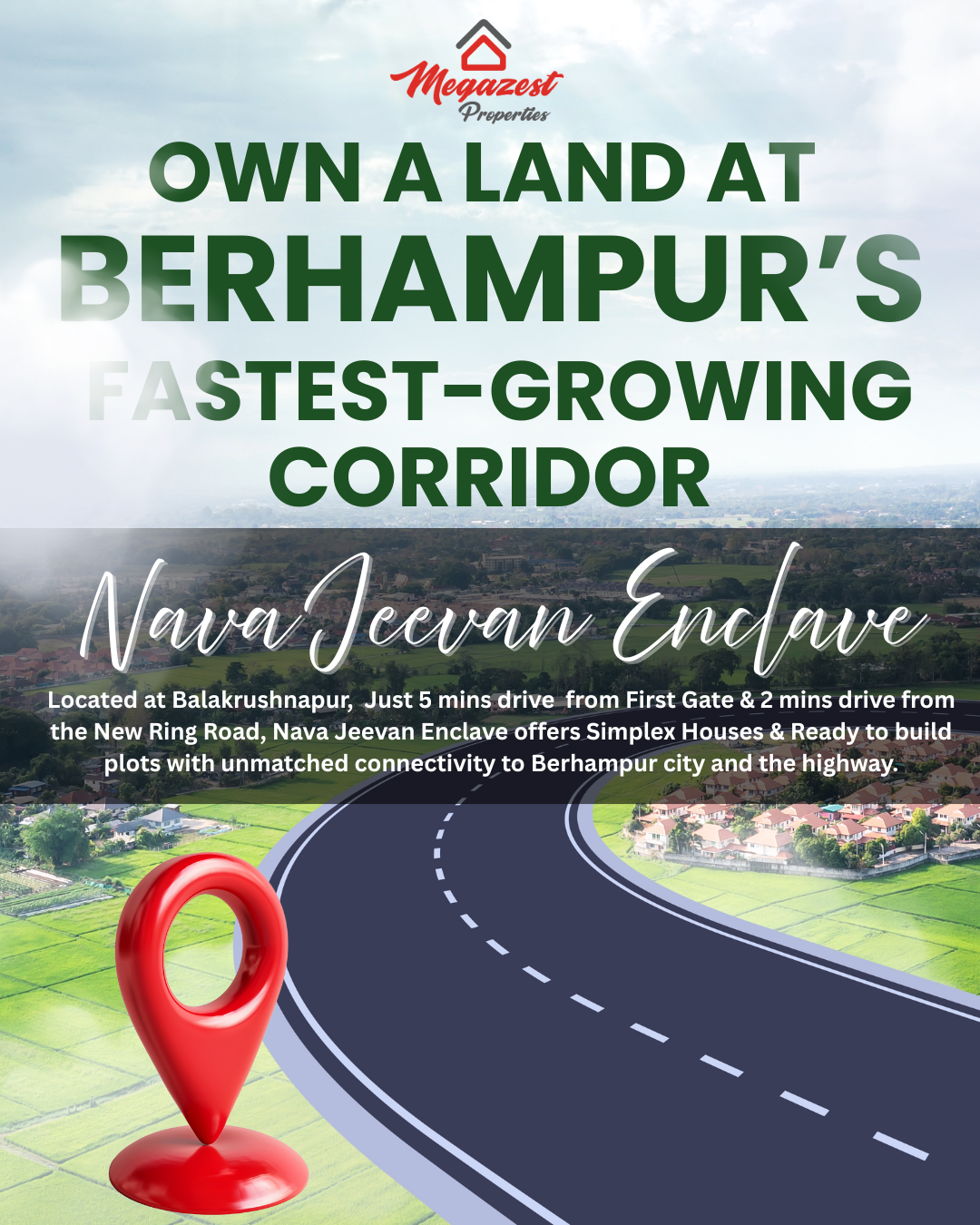 Plots for Sale in Berhampur - Nava Jeevan Enclave